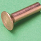 Verzonken Klinknagel - koper 6 x 12 mm.
